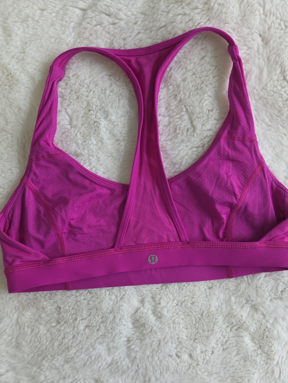 lululemon athletica Magenta Racerback Sports Bra - Picture 2 of 2